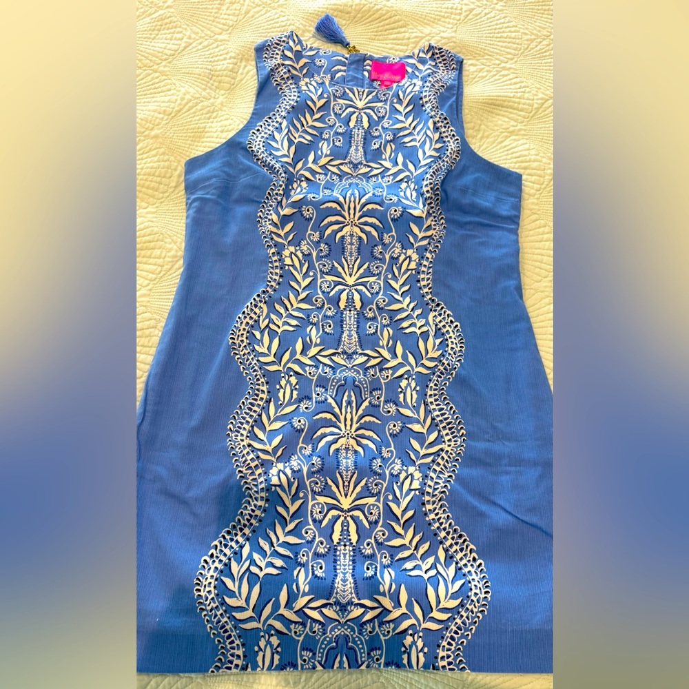 Lilly Pulitzer Mila Stretch Shift Dress 16